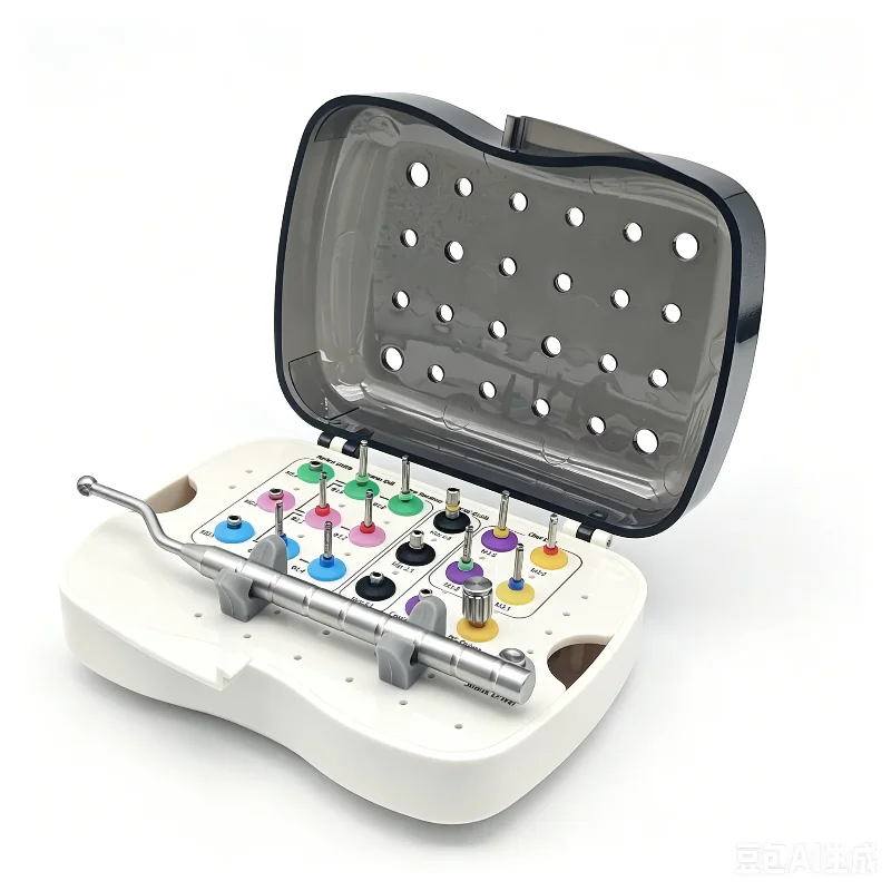 Dental Implant Fractured Broken Screw Removal Extractor Universal Implant Surgical Repair Instrument Set NeoBiotech SR RCD Kit