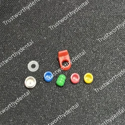 Dental Overdenture Locator Caps Attachment Denture Restorations Castable Ball Metal Housing Retention Style