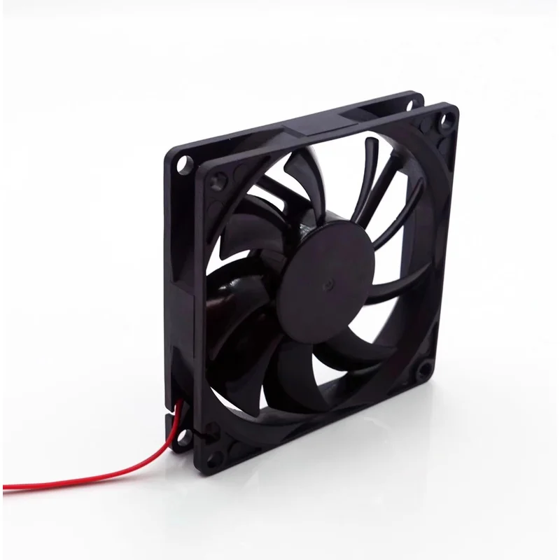 D+ For T&amp 8015HH12B-NF1 1PCS DC12V 0.50A 8CM 2-Wire Dual Ball Cooling Fan 8015