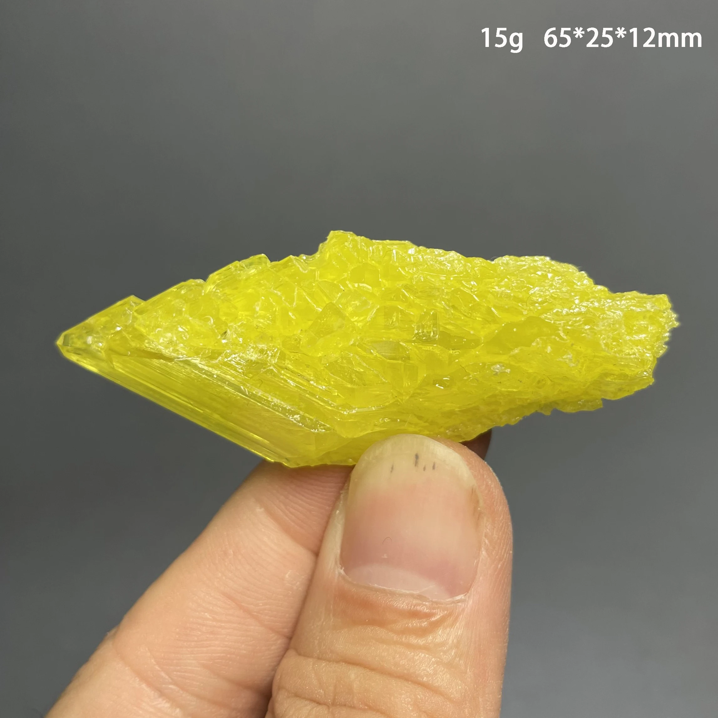 Natural Strange shape yellow natural sulfur mineral specimens teaching healing crystal gem collection - Image 6