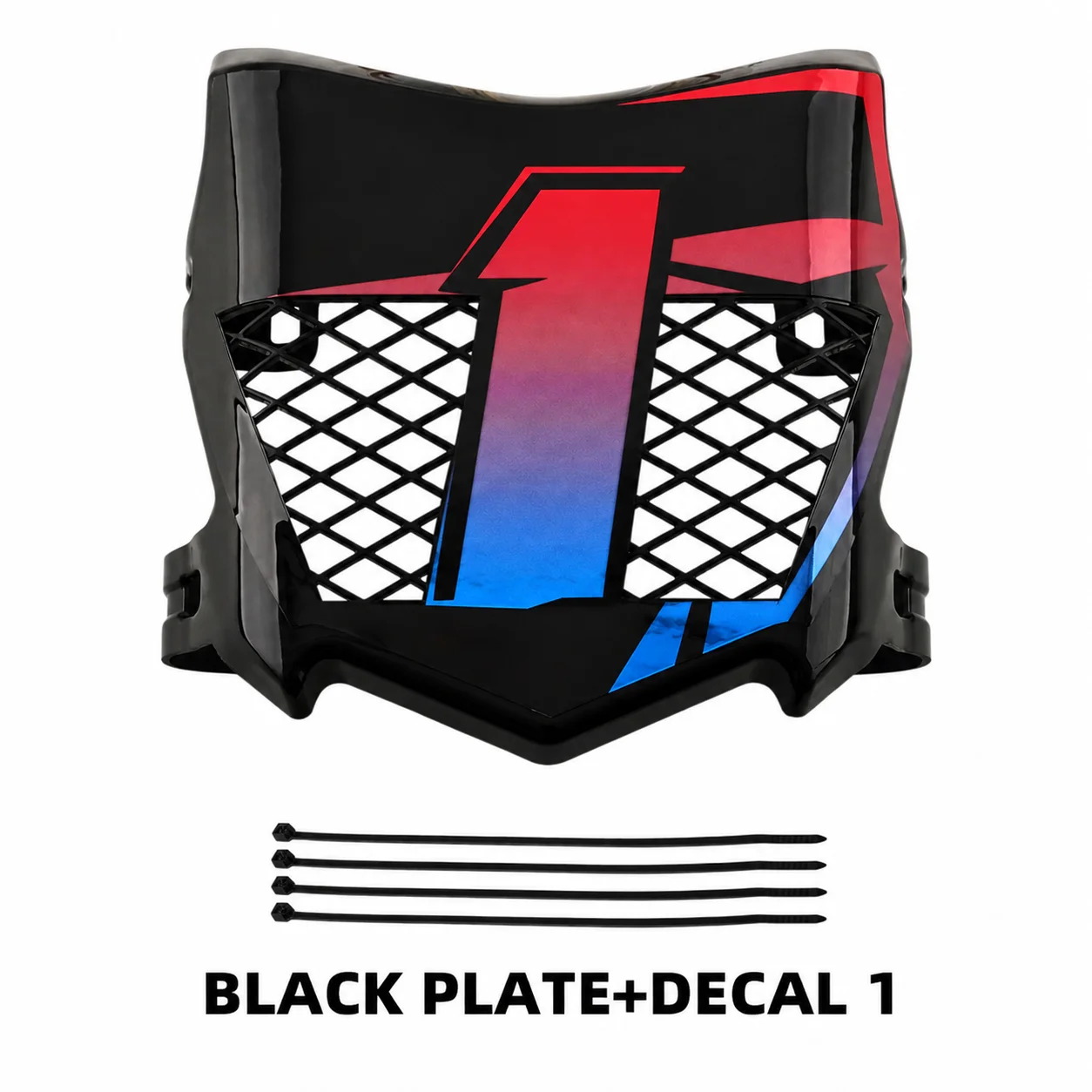 Voorplaat kenteken voor Surron Talaria E-Ride Pro Ridstar Q20 Tuttio Soleil 01 Ebox Dragster ETM RTR Dirt E-Bike PP kentekenplaat