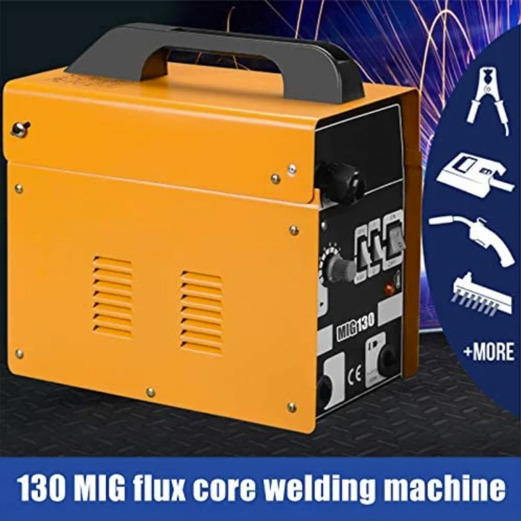 Styler spot welding machine portable MIG Welding Equipment,130 MIG Flux Core Wire Automatic Feed Welding Machine