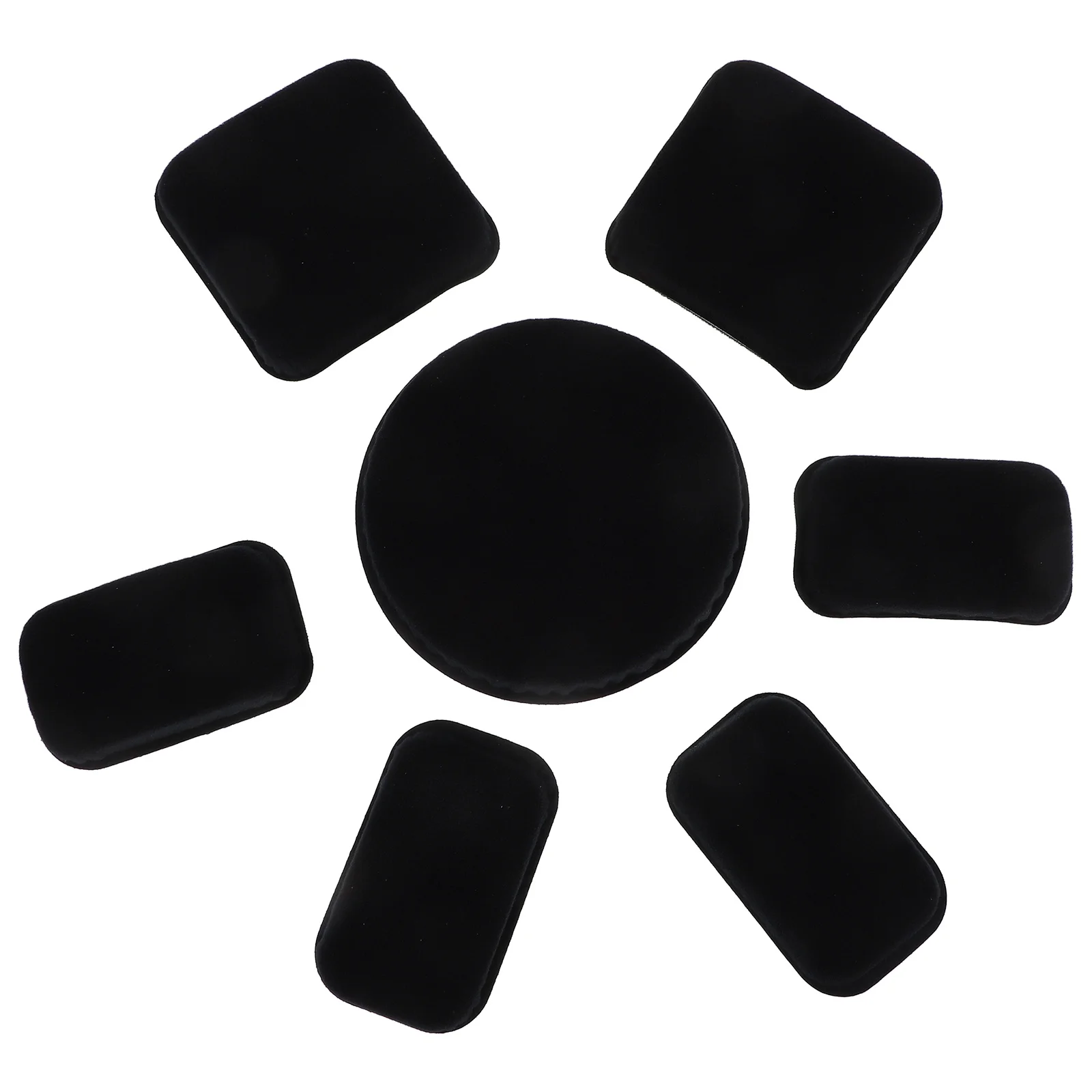 7Pcs Cycling Padding Sponge Liner Replacement Comfortable Foam Pads for Head Protection Football Padding