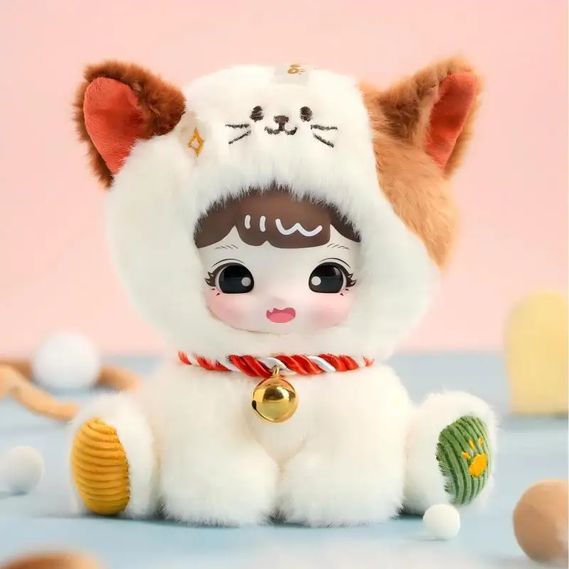 

Натуральная мягкая плюшевая слепая коробка Yoyoo FuFu Dream, милая кукла Mystery Box, фигурка куклы Tide Play Girl, подарок-сюрприз на день рождения, орнамент