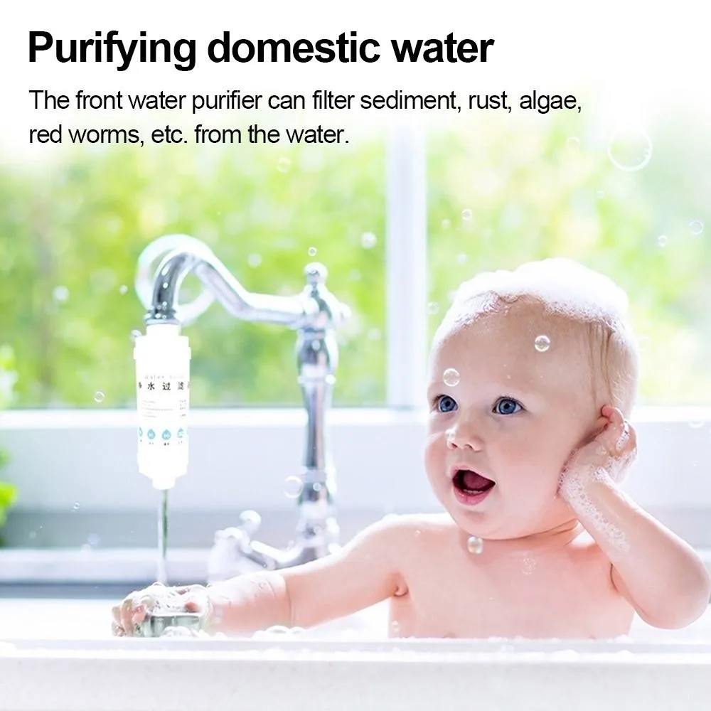 Rust Removal Plastic Water Purifier PP Cotton Tap Filter Water Filter Household