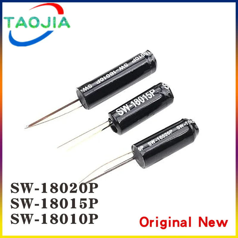 10Pcs SW-18010P SW18010P SW-18015P SW-18020P 18020P Snap Switch Shock Sensor High Sensitive Vibration Switches ROHS