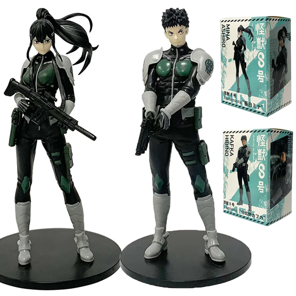 新作 ホット 8-19cm 怪獣 八号フィギュア 赤野 Kafka スタンド モンスター型態 No. 8個のアニメ装飾モデルオーナメント