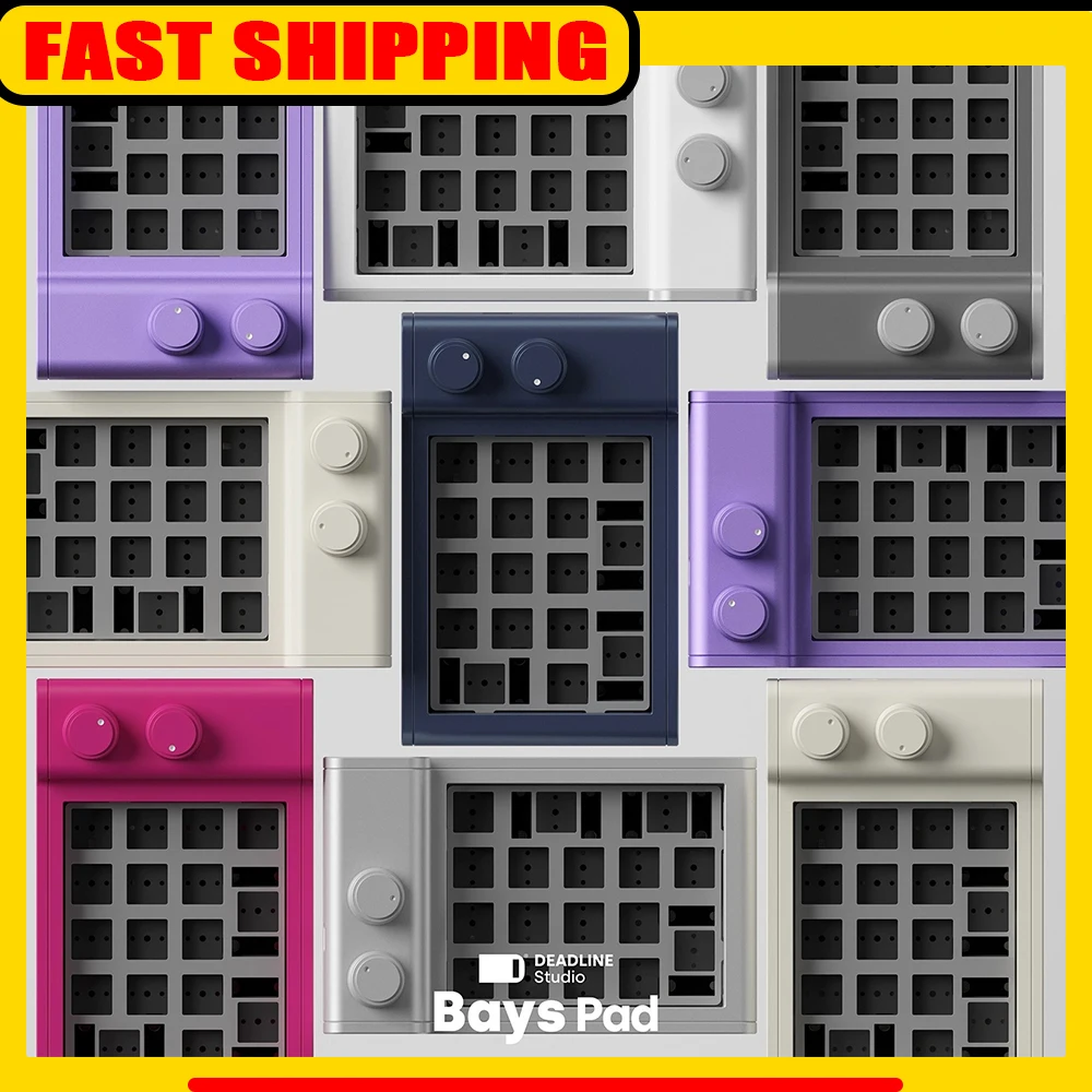 

DEADLINE Bays60/BaysPad Mechanical Keyboard Kit Multiple Styles Mechanical Keyboard Set Pc Gamer
