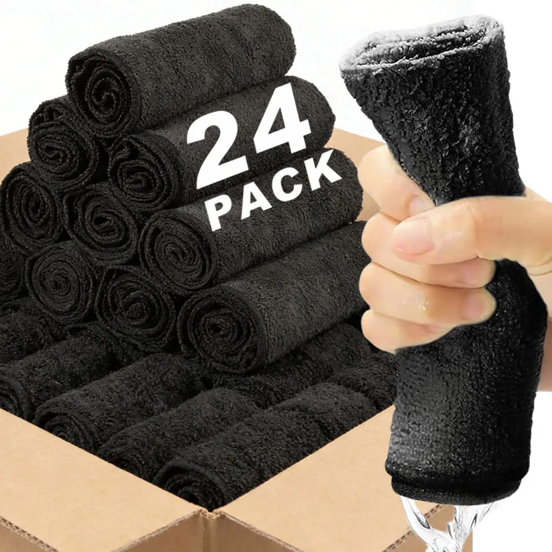 Cleaning Cloths - Soft Microfiber Towels for Kitchen, Car, & Desktop Cleaning - Stain Resistant