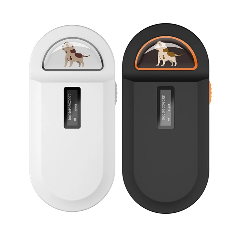 

FUFU 134,2 кГц RFID-считыватель, сканер микрочипов для домашних животных, портативный считыватель чипов для животных для идентификации номера животных