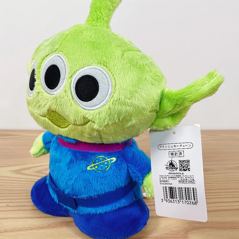 Disney Anime Toy story Aliens three eyes robot stuffed plush toy ALIEN Mini green man dolls pillow Model home decoration gift