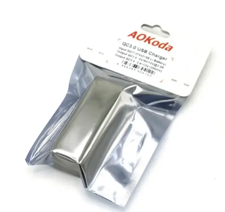 AOKoda QC3.0 Quick Charger Lipo Battery To USB Power Converter Adapter for Smartphone Tablet PC Phone DIY Part
