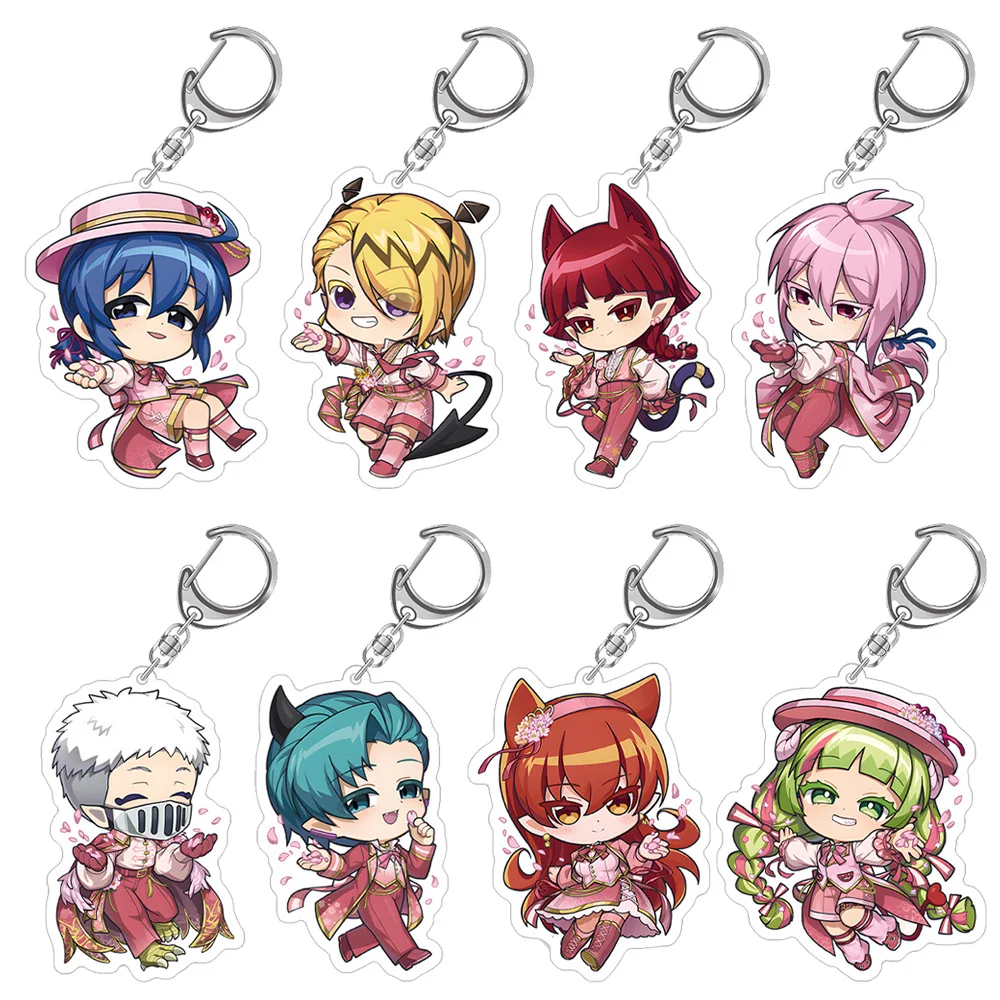 

Welcome to Demon School! Iruma-kun Balam Shichiro Iruma Suzuki Asmodeus Alice Azazel Ameri Chibi Anime Acrylic keychain gift