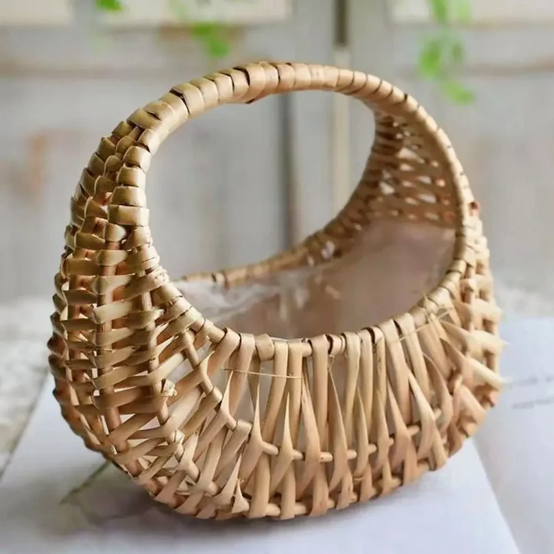 Wedding Hampers - Willow Rattan Woven Wedding Basket Wicker