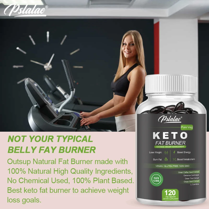 Keto Capsules - Weight Management Supplement, Boosts Metabolism, Supports Energy and Focus