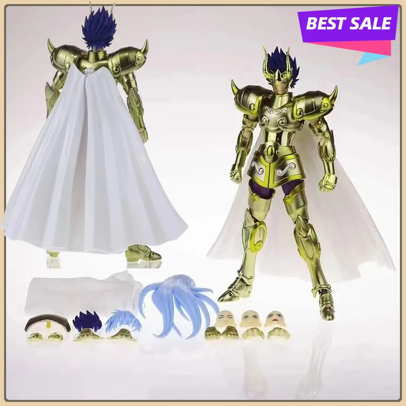 En Stock ShineTime ST modèle Saint Seiya Style EX El Cid capricorne perdu toile LC or chevaliers alliage articulé Anime Figure