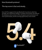Original OPPO Enco Air 4 Pro TWS headset 5.4 bluetooth 49dB active noise reduction 44H battery life true wireless genuine.
