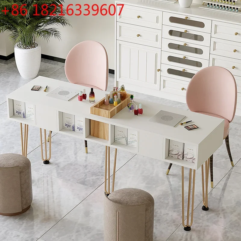 YAO Manicure Table Makeup Storage Aesthetic Stylist Desk Professional Manicure Equipment Manikure Tavolo Manicure Unghie