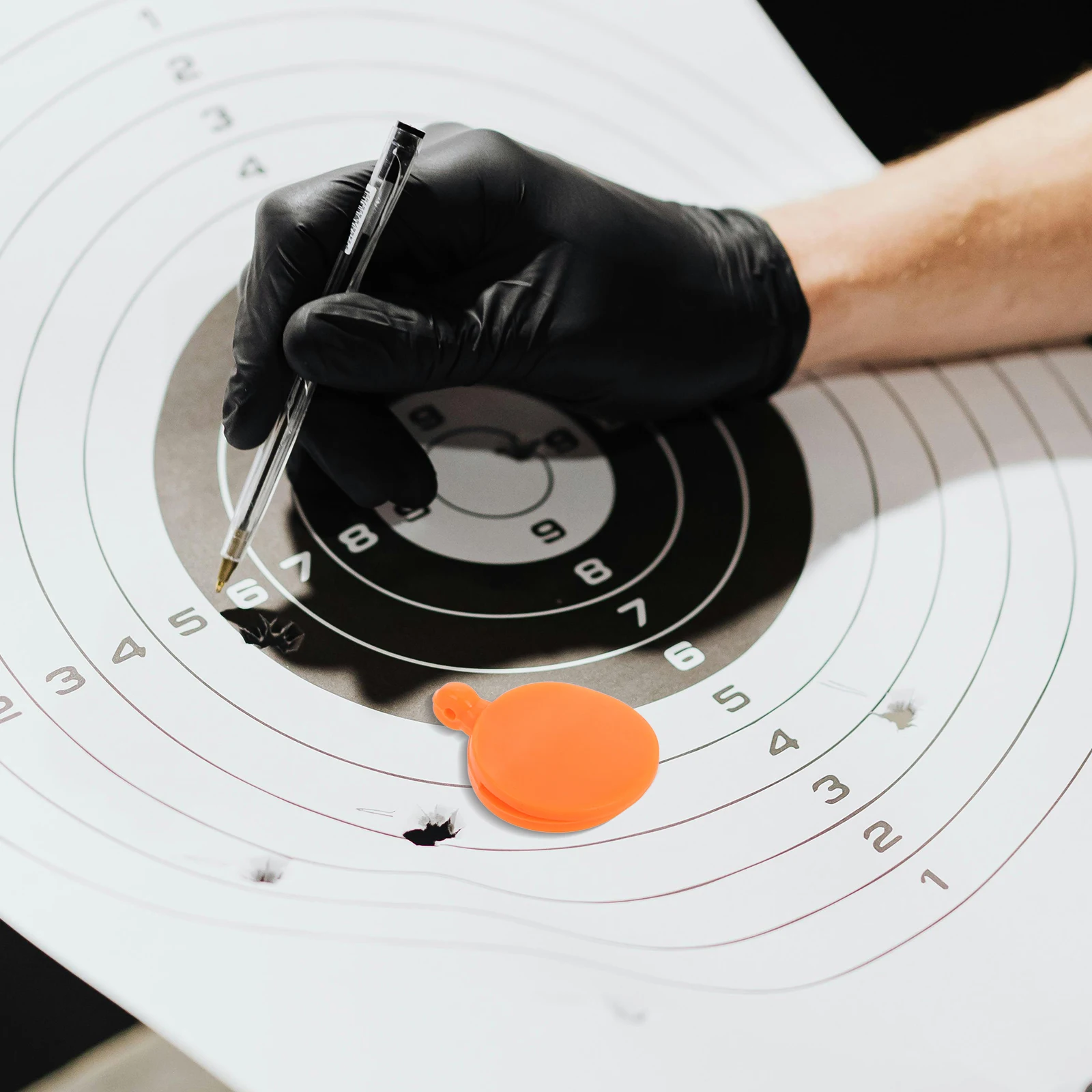 

10 Pcs Stainless Steel Silicone Silica Gel Hanging Target for Shooting Sports