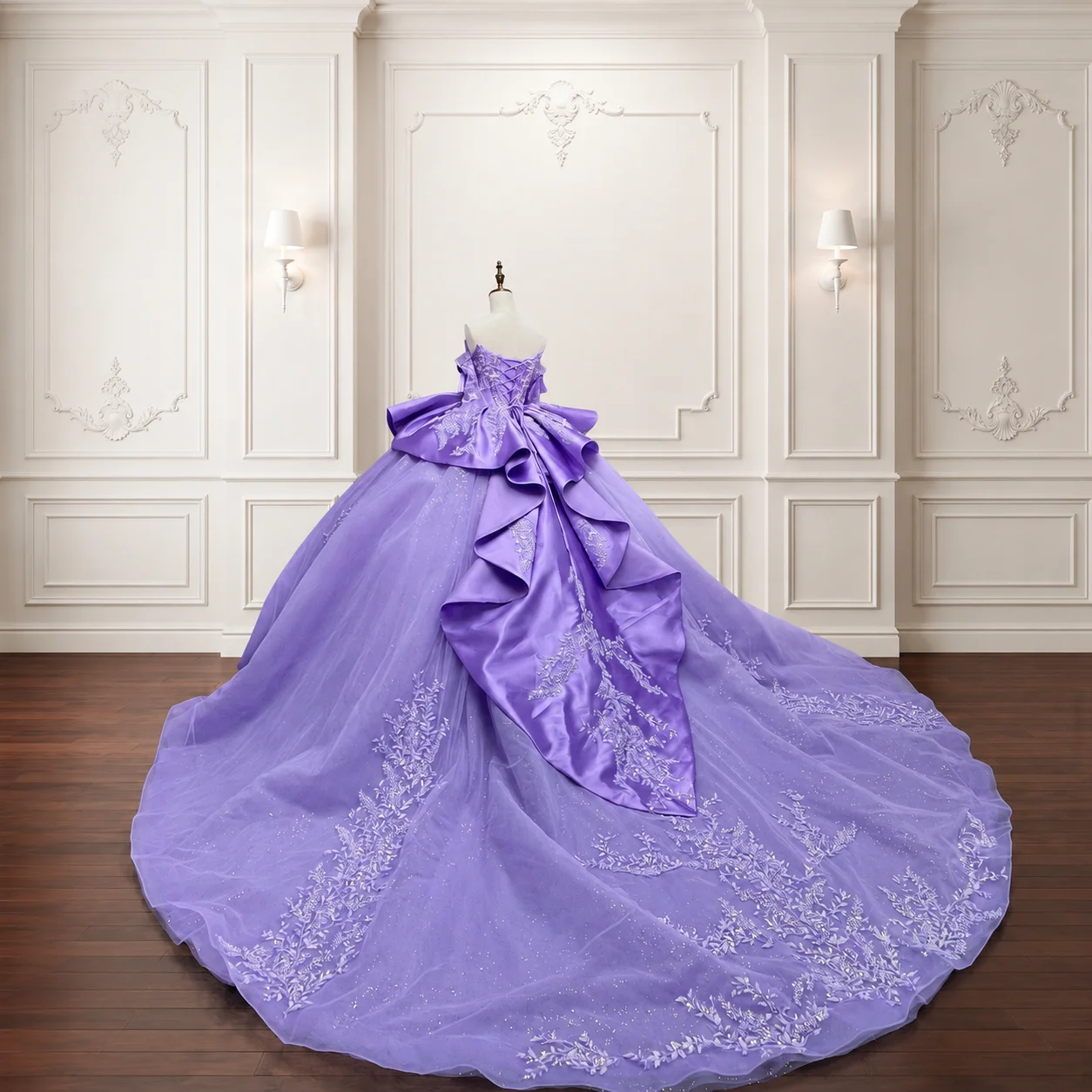 Shiny Ball Gown Quinceanera Dresses for Brides Ruffles Off Shoulder Birthday Party Dress Vestidos de 15 Quinceanera Customized