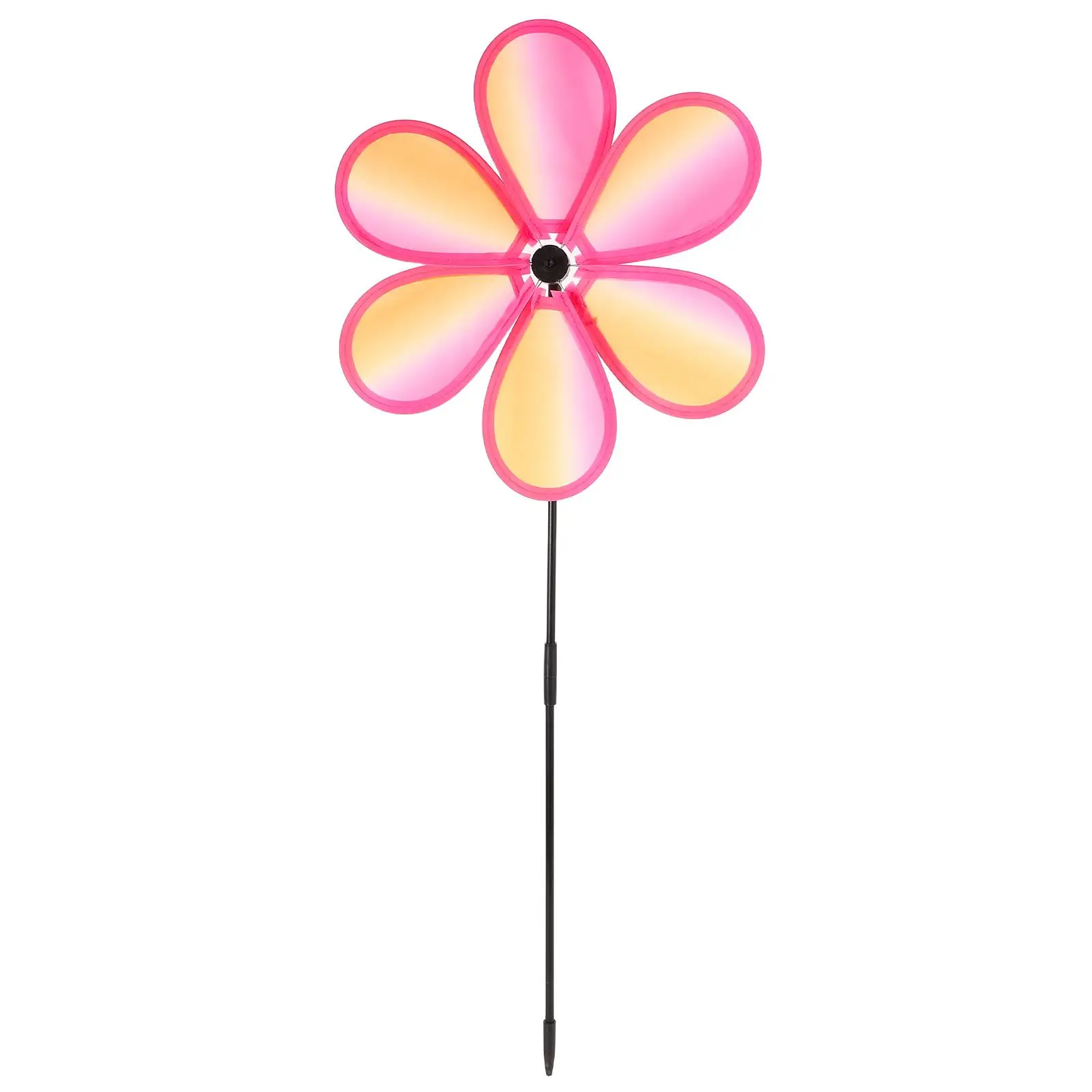 

Colorful Fabric Windmill DIY Pinwheels Windmills for Kids Desktop Ornament Spinners Lawn