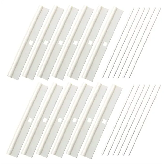 12pcs Vertical Curtain Cloth Clip 127mm Vertical Blind Hanging Piece Processing Free Accessories for Vertical Shades Curtain