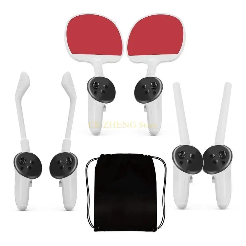 وحدة تحكم ألعاب الواقع الافتراضي E56B، مجموعة رياضية كومبو للعبة تحكم Quest3 #2