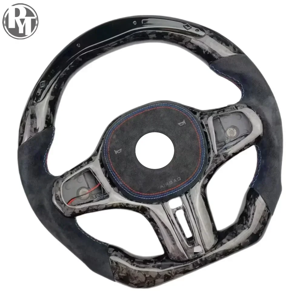 Car steering wheel fit MW steering wheel Series Series  Carbon fiber LED custom steering wheel