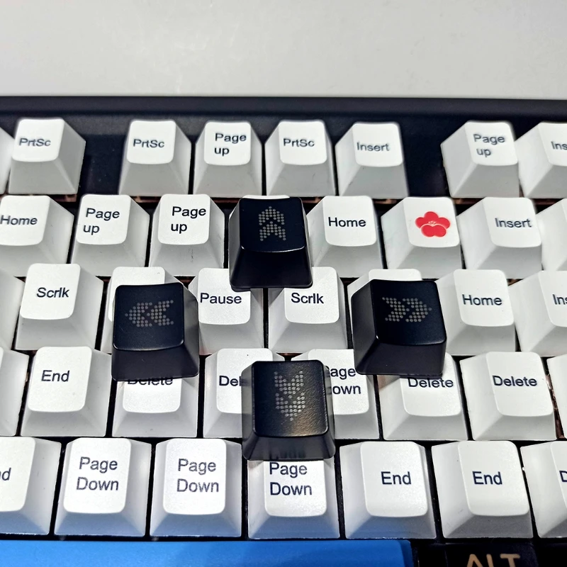 Phím định hướng ABS F3KE cho bàn phím cơ Cấu hình OEM Keycaps có đèn nền