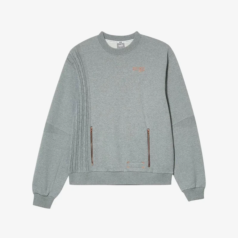 

Puma Authentic Men's Warm Round Neck Hooded Casual Sports Sweatshirt 532207-02