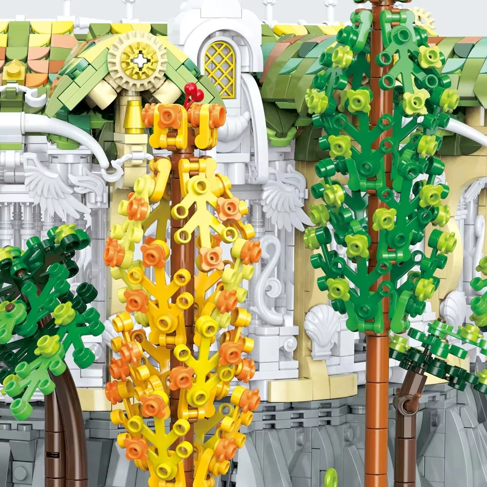 3950PCS Valley Twilight Building Blocks MOC Street View Sets Assembly Gallery Of View Model Bricks Toys Ideal Birthday Gifts