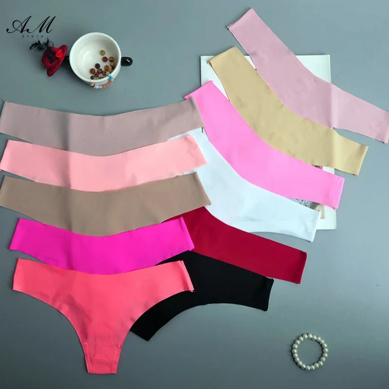 Sexy Lingerie Seamless Women G-string Underwear Ladies Panties Lingerie Bikini Pants Tanga Thong Intimatewear Briefs T-pants