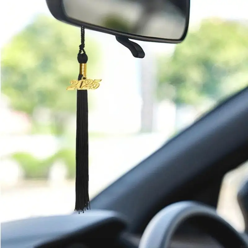 

H8WB 2026 Кепка для выпускников с кисточками Выпускные платья Шляпа с кисточками Очарование для академических платьев Халат и