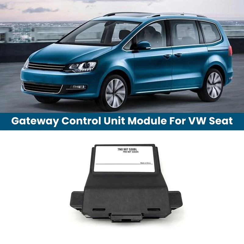 7N0907530BL Gateway Control Unit Module For VW Yeti Seat Alhambr CC Eos Passat MK7 Jetta Tiguan Sharan Vento Caddy