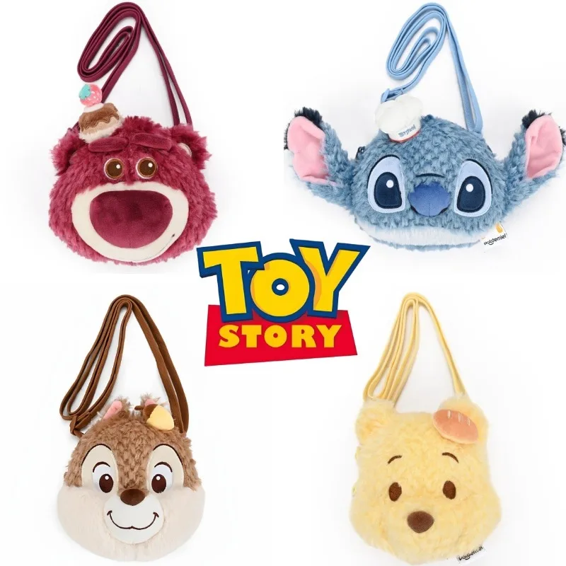 

Новая сумка через плечо «История игрушек», сумка через плечо с героями мультфильмов, универсальная сумка через плечо для повседневного использования, большая вместимость для хранения, подарок на праздник