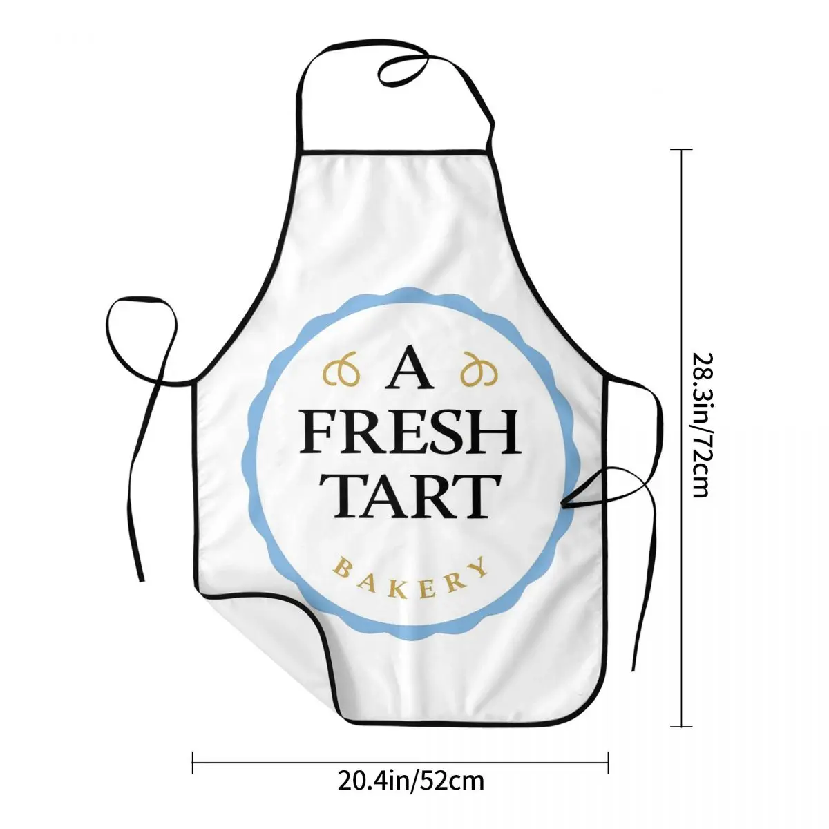 A Fresh Tart, From Season 3 Of You Aprons Chef Cooking Cuisine Tablier Bib Kitchen Cleaning Pinafore for Women Men Painting