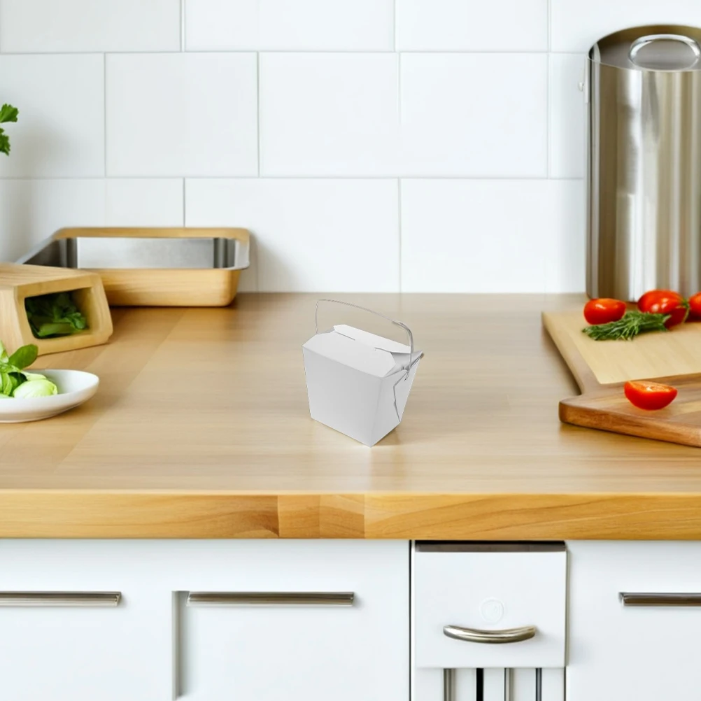 

50pcs Food Containers Chinese Boxes Small Takeaway Food Containers Packaging Reliable Material Versatile Design