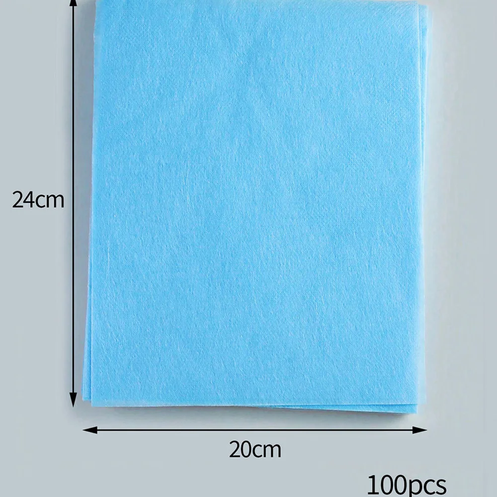 100 قطعة مسمار فراغ نظيفة جامع ورق فلتر مجموعة 20*24 سنتيمتر الغبار استبدال مرشحات المتاح آلة أظافر الغبار التبعي