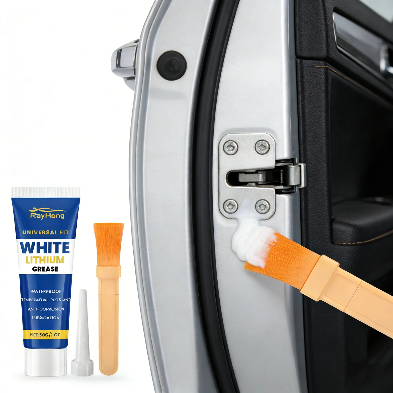 Car Lubricant Grease Auto Maintenance Anti Rust Multi Purpose Gear Lubricant Sunroof Track Grease Door Hinge Lube 30g Auto Care