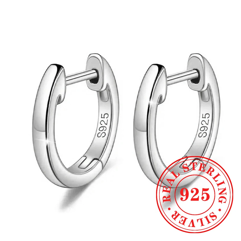 

Женские серьги-кольца из серебра 925 пробы, 3 цвета