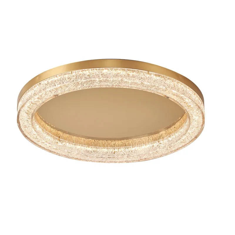 

Italian minimalist all copper living room ceiling light, modern minimalist room light