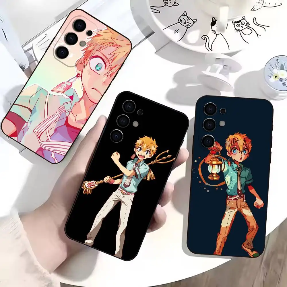 Toilet-Bound Kou Minamoto  Phone Case For Samsung S25,S24,S21,S22,S23,S30,Ultra,S20,Plus,Fe,Lite,Note,10,Black Cover