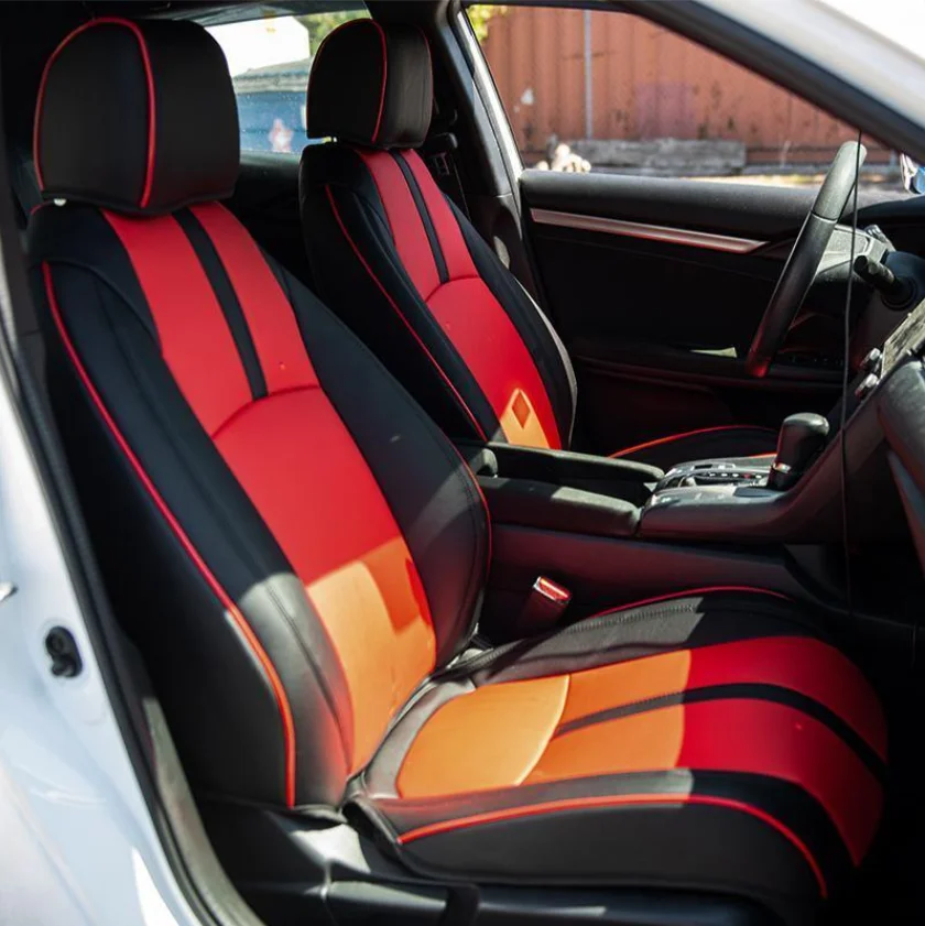 Custom Made for Car Accessories Seat Covers Faux Leather for 2018 2019 2020 2021 2022  Accord EX-L Touring Sport EX Hybrid