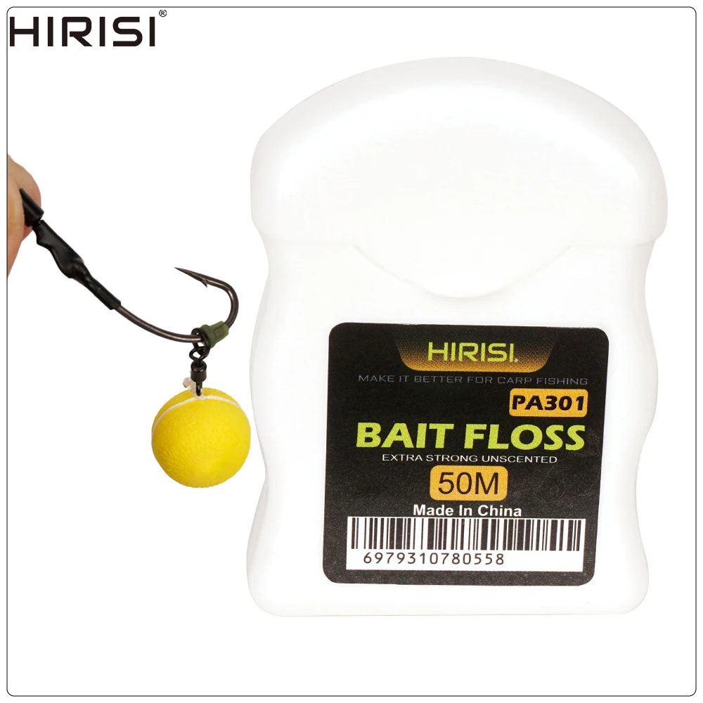 Hirisi 4er-Set 200m Karpfenangelköder-Floss-Griffe Boilie-Halter für Chod Hair, Ronnie Rig, Method Feeder Terminal Tackle Zubehör – Detail 1