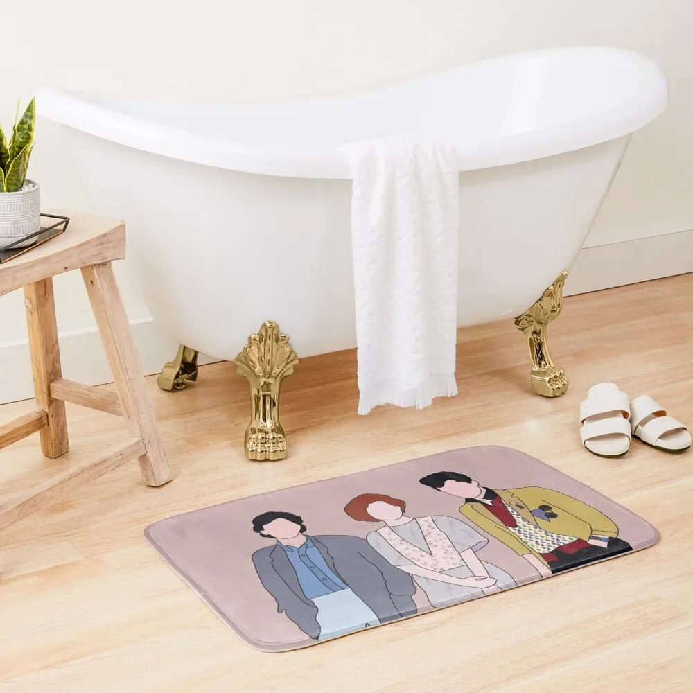

pretty in pink Bath Mat Entrance Door Carpet Bathrooms Non-Slip And Washable Kitchen Mat