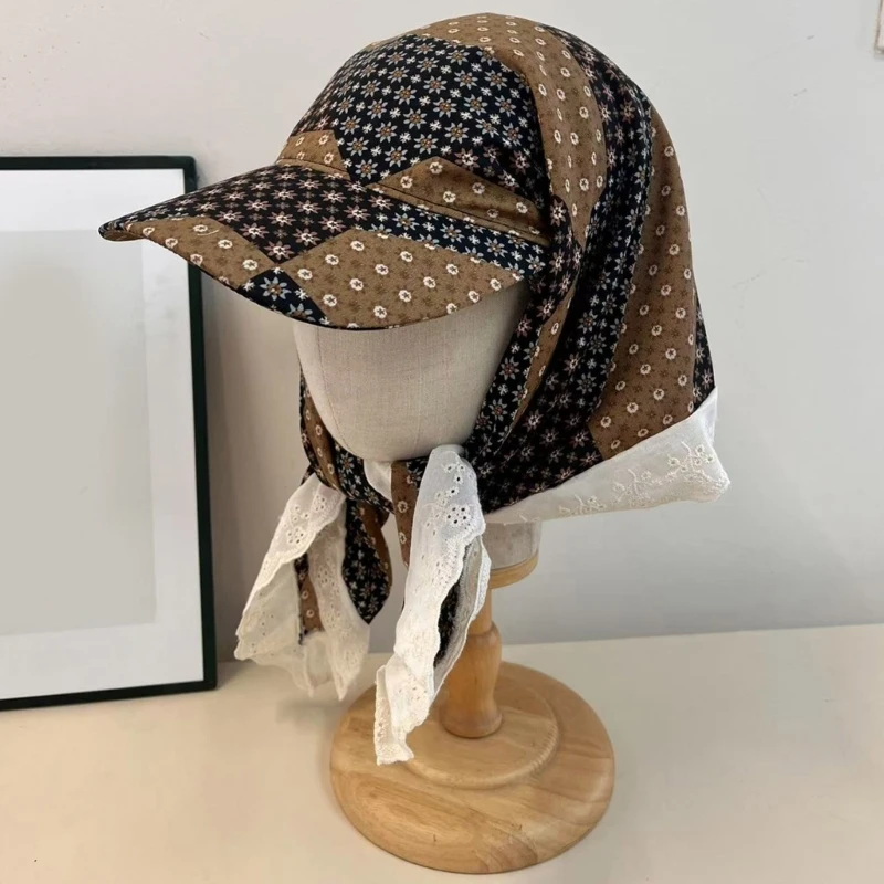 Gorro con bufanda y patrón de cuadros versátil para niños, gorro deportivo multifuncional a la moda para personas individuales de moda y amantes del deporte