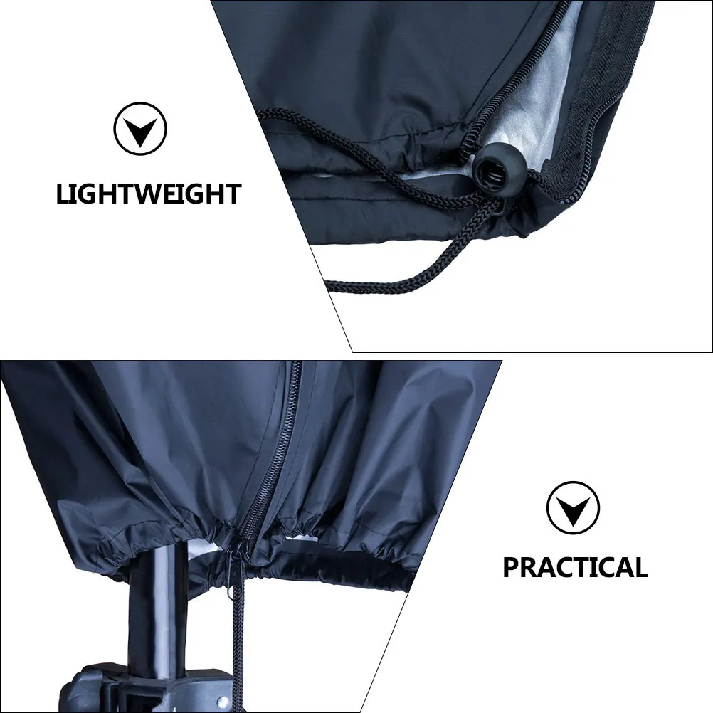 

Heavy Duty Outdoor Umbrella Cover Waterproof Dustproof Patio Park Sunshade Foldable Storage Furniture Protection MultiUse