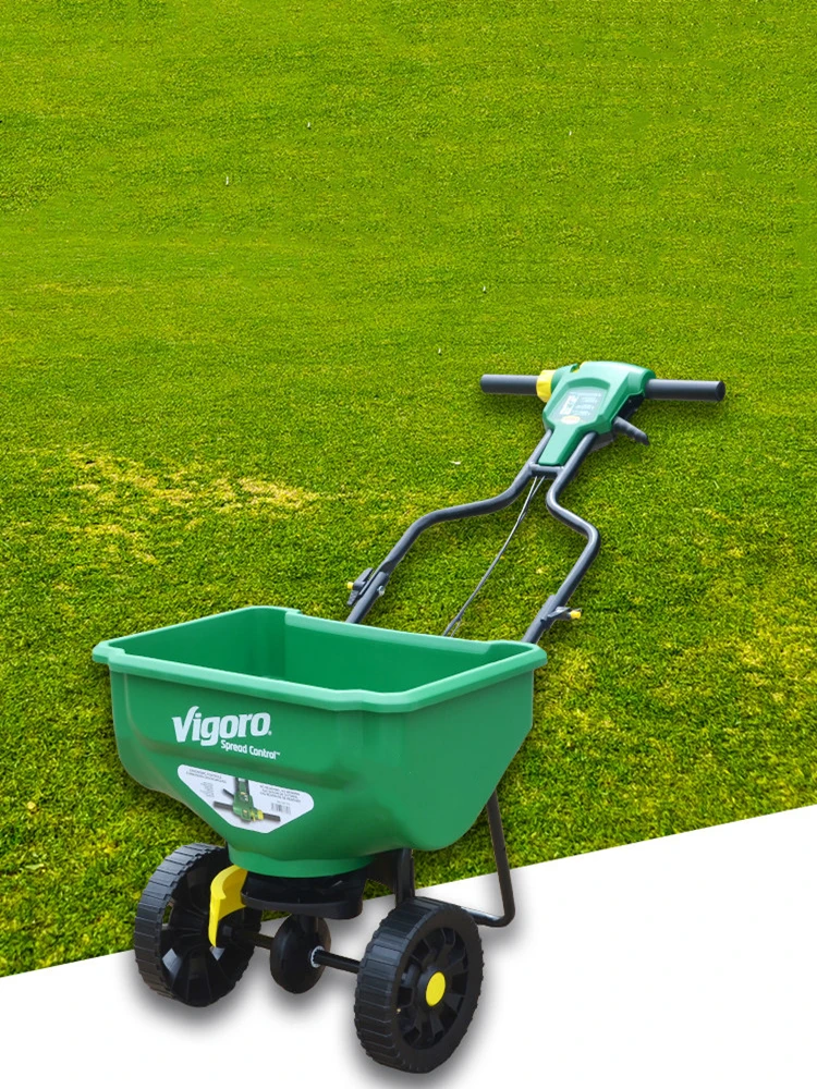 Multifunctional Hand-Pushed Spreader, Granular Fertilizer Applicator, Home Gardening and Agricultural Seeder