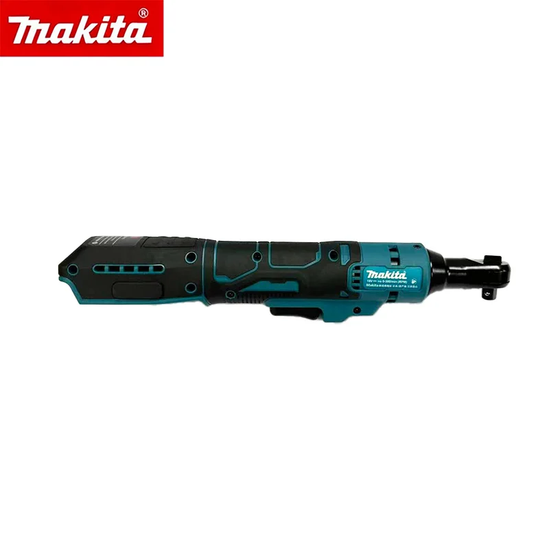 Makita 18V Brushless Cordless Ratchet Right Angle Wrench Variable Speed Multifunctional LED Power Driver Tool