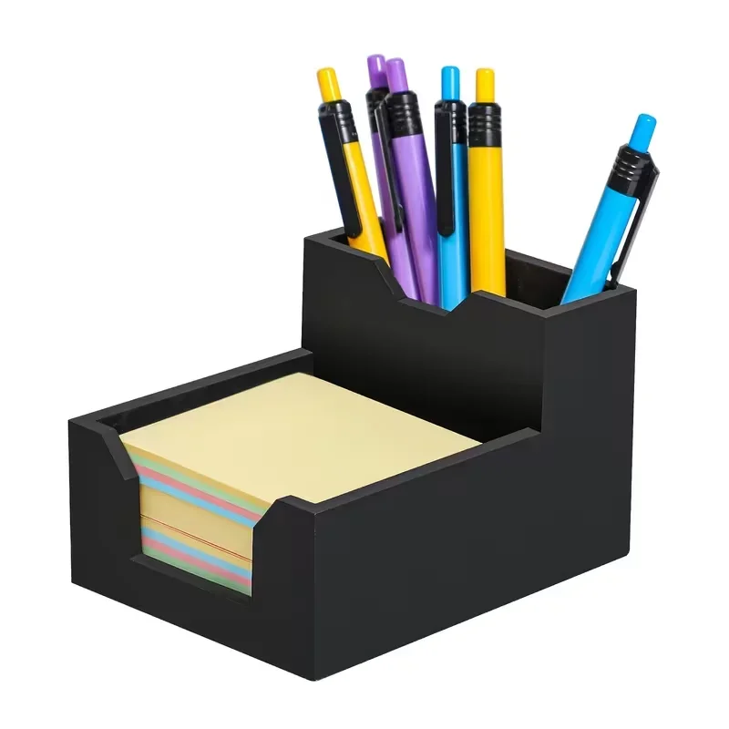 Memo Box Storage Sticky Note Holder Multi Purpose Notepad Office School Home Organizer Compact Convenient To Carry Storage Tool